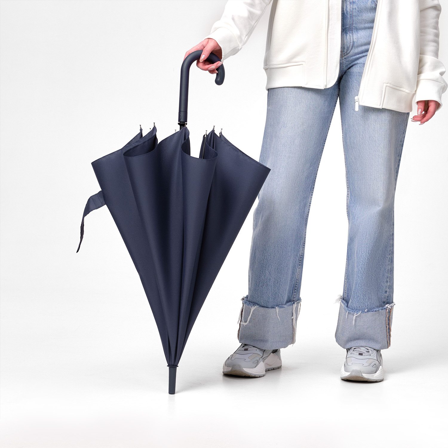 Зонт-трость Фантом (Phantom), синий