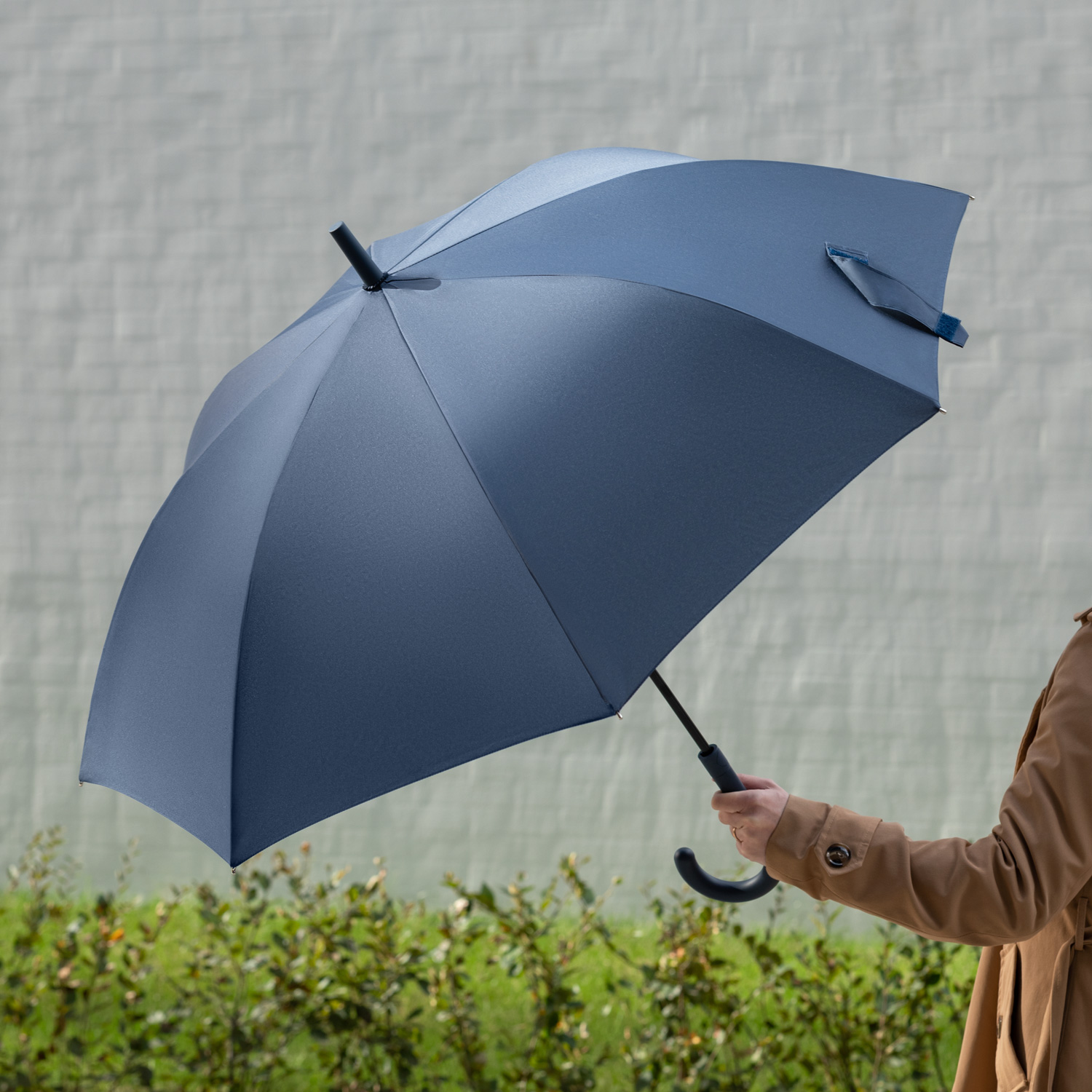 Зонт-трость Фантом (Phantom), синий