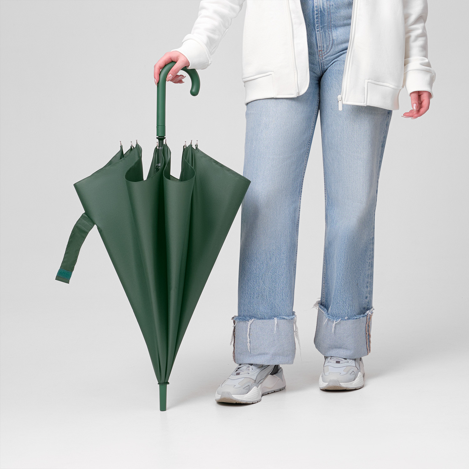 Зонт-трость Фантом (Phantom), зеленый