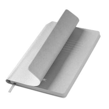 Ежедневник Молто (Molto) недатированный, серебряный (без упаковки, без стикера)