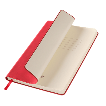 Ежедневник Верона (Verona) недатированный, красный (без упаковки, без стикера)