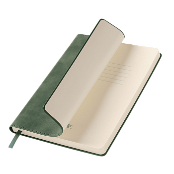 Ежедневник Верона (Verona) недатированный, зеленый (без упаковки, без стикера)